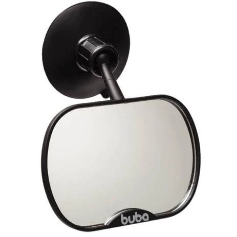 Kit com Espelho Retrovisor + 2 Protetor Solar bebê Carro proteção Ventosa Buba