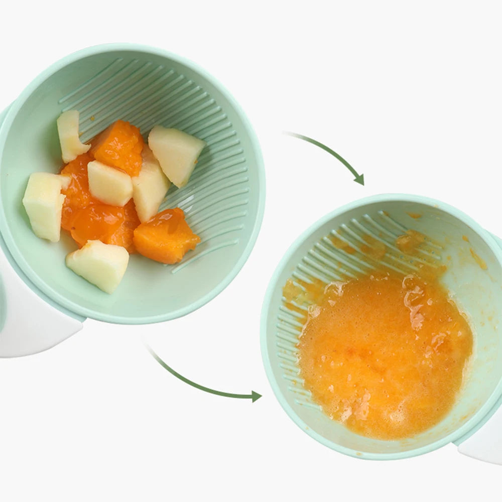 Tigela Manual para Amassar Papinha do Bebê – Introdução Alimentar
