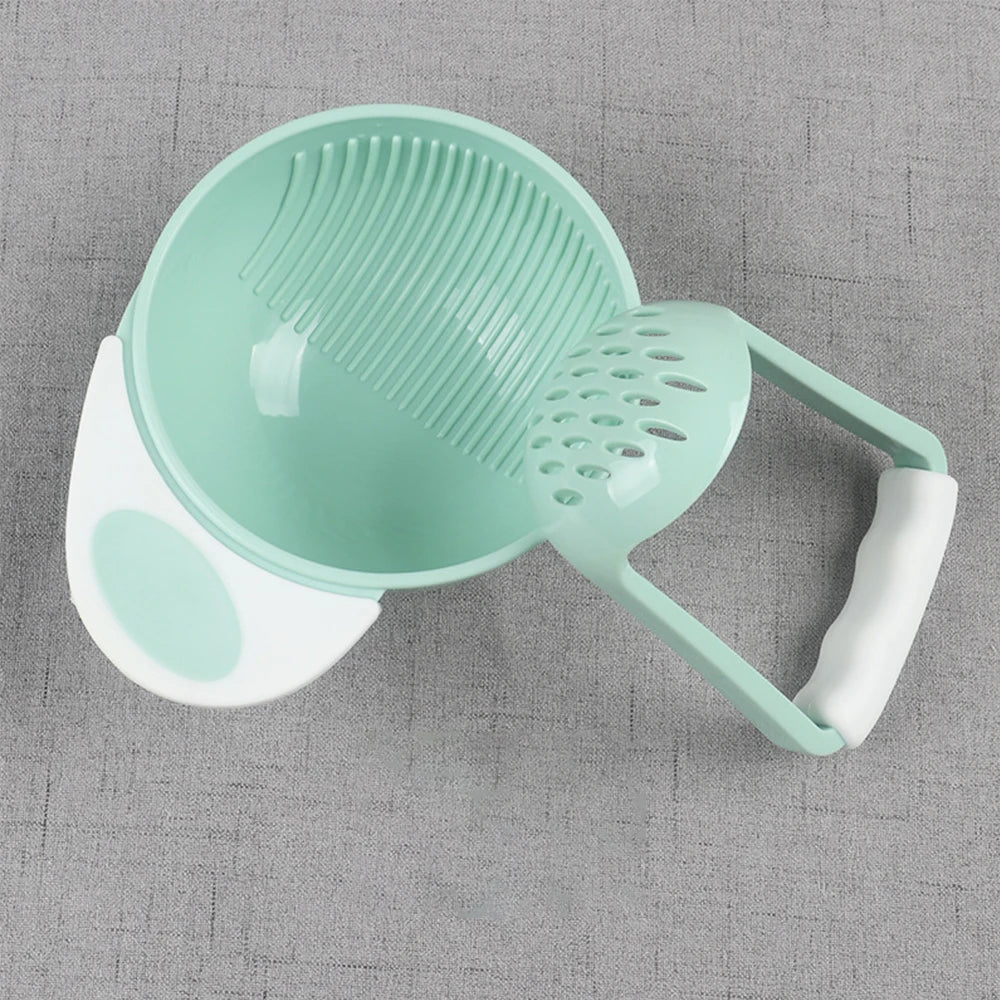 Tigela Manual para Amassar Papinha do Bebê – Introdução Alimentar