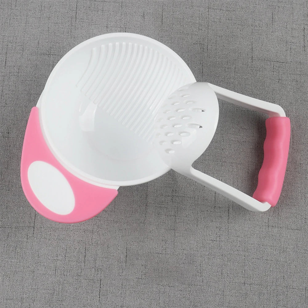 Tigela Manual para Amassar Papinha do Bebê – Introdução Alimentar
