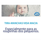 Tira Manchas Hipoalergênico Para Roupas De Bebe Bebê Vida Macia De 500 Ml no