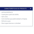 Tira Manchas Hipoalergênico Para Roupas De Bebe Bebê Vida Macia De 500 Ml no