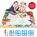 Tapete De Desenho De Água Grande 100x150cm Brinquedo Doodle Placa De Pintura Infantil Com 3 Canetas Mágicas Educativo