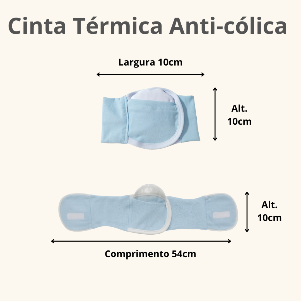 Almofada Bolsa Térmica de Ervas e sementes anti cólica para bebês