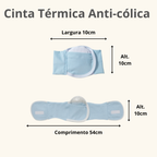 Almofada Bolsa Térmica de Ervas e sementes anti cólica para bebês