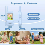 R$20 off  Walkie-talkie Infantil com Vídeo | Brinquedo Intercomunicador Carregável