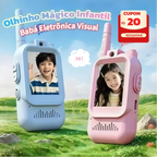R$20 off  Walkie-talkie Infantil com Vídeo | Brinquedo Intercomunicador Carregável