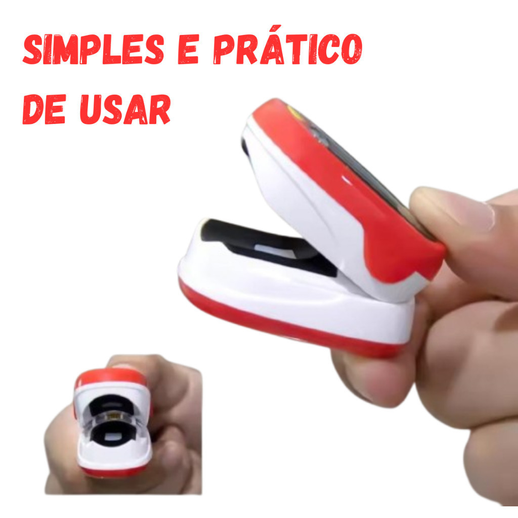 Oxímetro Infantil Neonatal Pediátrico De Dedo Digital Crianças Medidor Oxigênio Recarregável Pulse Yihan