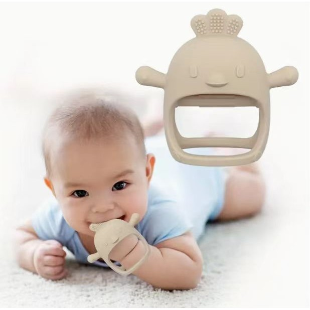 Mordedor de Pulso em Silicone para Bebê – Alívio Seguro da Dentição