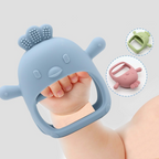 Brinquedos De silicone Para Dentição Bebês Com Mais De 3 Meses , Mordedor De Pulso À Prova De Queda , Mastigar , Sem BPA