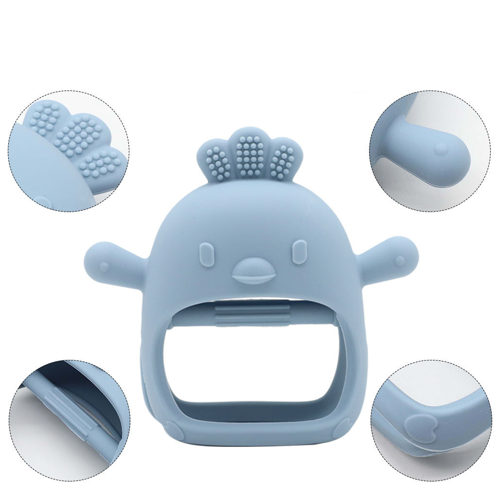 Brinquedos De silicone Para Dentição Bebês Com Mais De 3 Meses , Mordedor De Pulso À Prova De Queda , Mastigar , Sem BPA